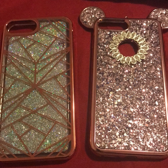 Waterfall and Mickey girl 8-7 plus case - Picture 1 of 3